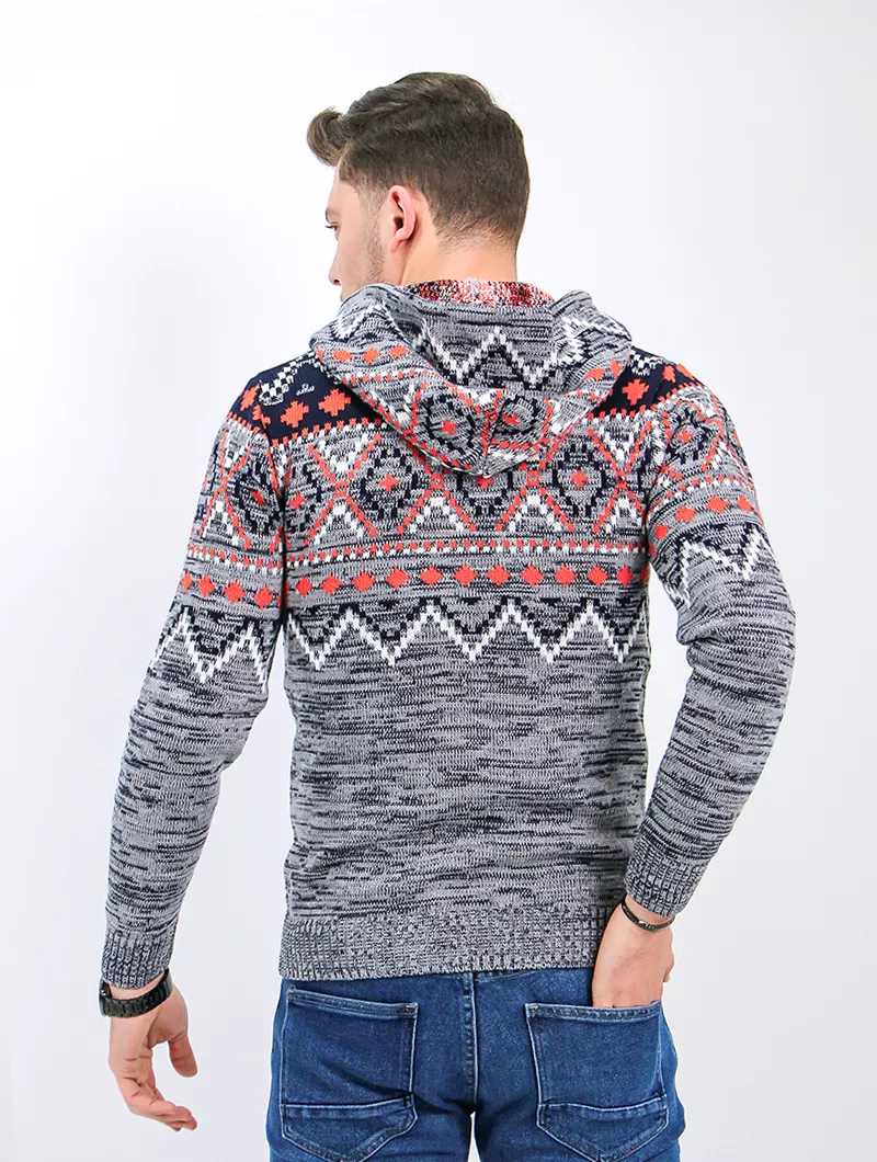 Pull à capuche